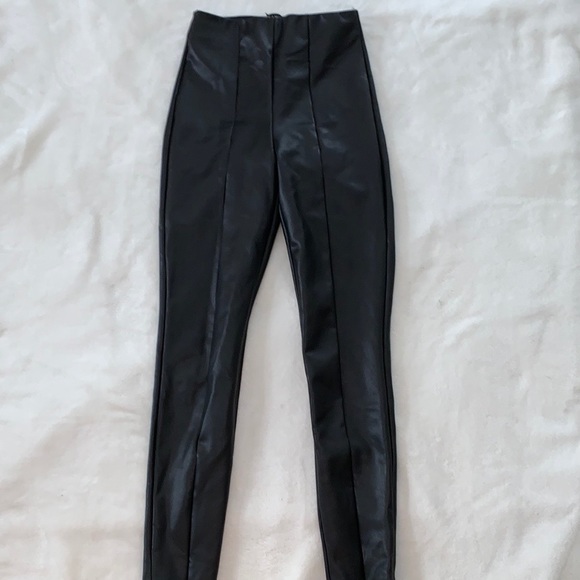 Leather Leggings - Picture 1 of 2